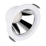 Ledvance LED Downlight Comfort Aluminium Weiß 13W 1430lm 55D - 930-940 CCT | 116mm - Ausschnitt 100mm - IP44 - Höchste Farbwiedergabe - UGR<19 - Zigbee Dimmbar 