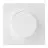 Noxion Drehbare Abdeckplatte für LED Dimmer | Harte Kante - Weiß