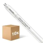 Mehrfachpackung 10x Philips LED Röhre T5 MASTER (Mains AC) High Efficiency 16.5W 2500lm - 840 Kaltweiß | 115cm - Ersatz Für 28W